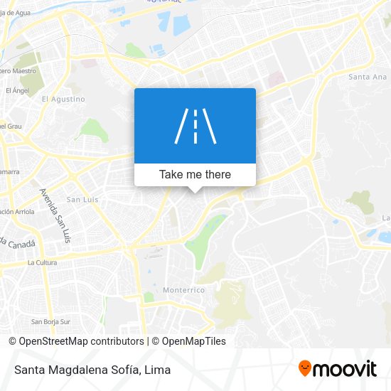 Santa Magdalena Sofía map