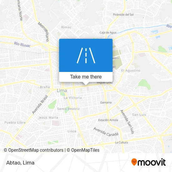 Abtao map