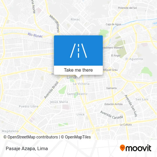 Pasaje Azapa map