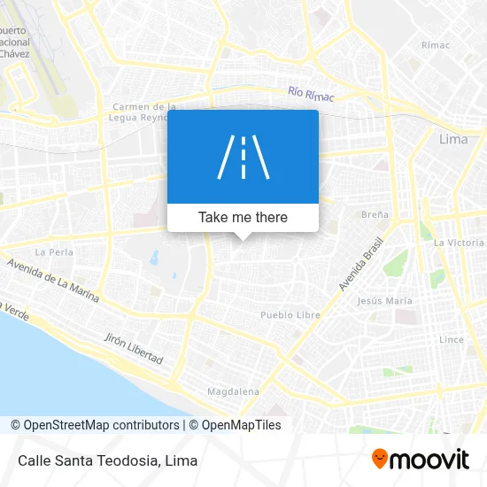 Calle Santa Teodosia map