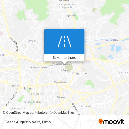 Mapa de Cesar Augusto Veliz
