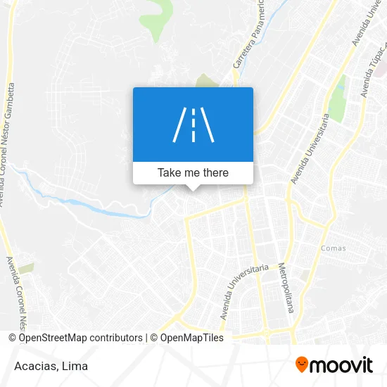 Acacias map