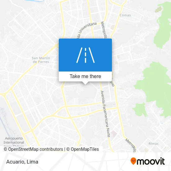Acuario map