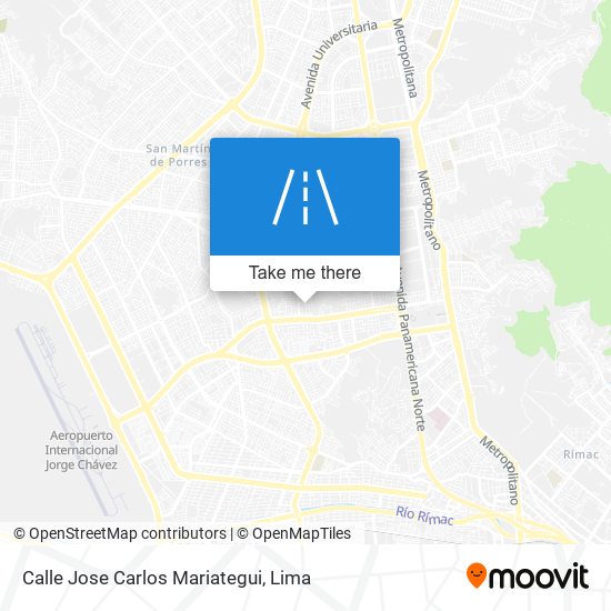 Calle Jose Carlos Mariategui map