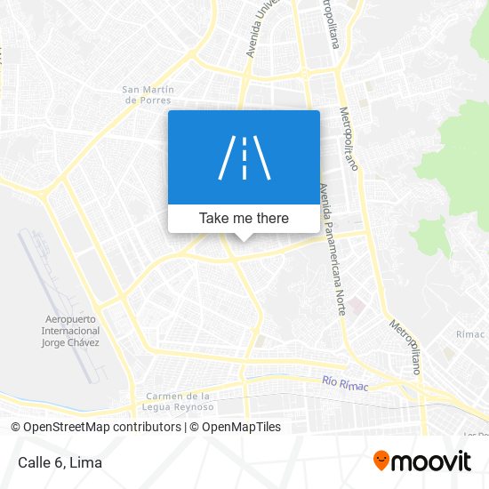 Calle 6 map