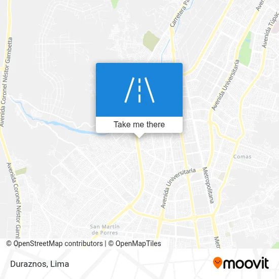 Duraznos map