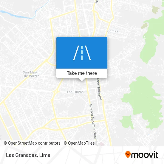 Las Granadas map