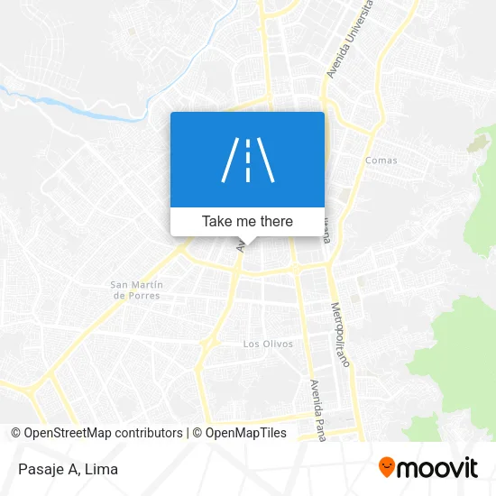 Pasaje A map