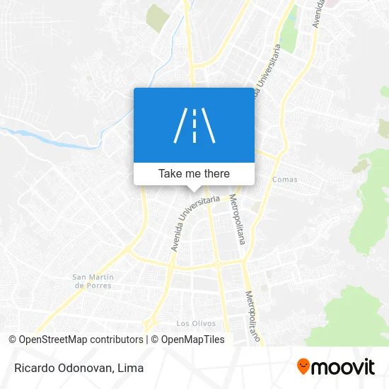 Ricardo Odonovan map