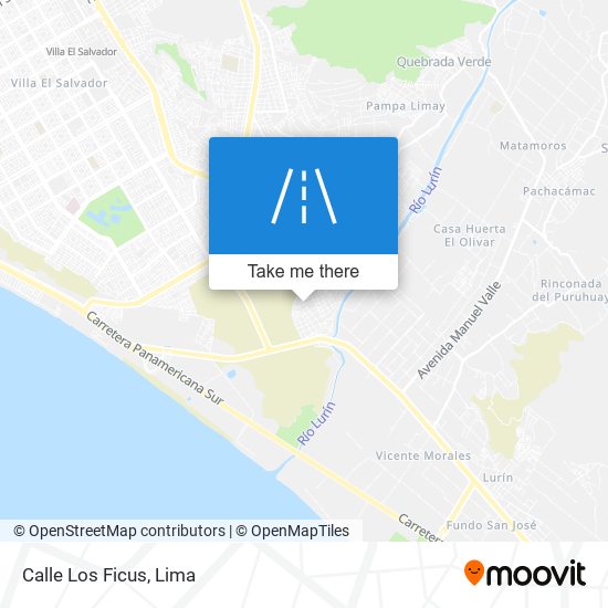 Calle Los Ficus map