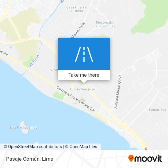 Pasaje Común map