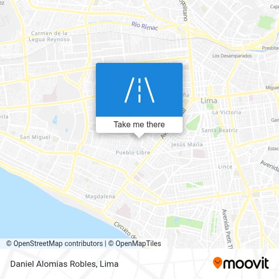 Daniel Alomias Robles map
