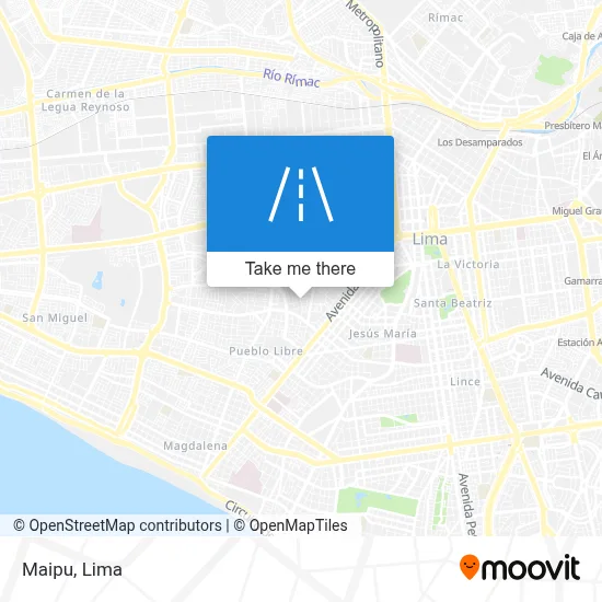 Maipu map