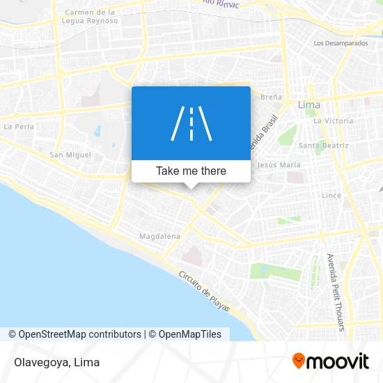 Olavegoya map