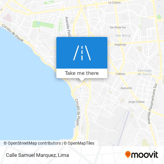 Calle Samuel Marquez map