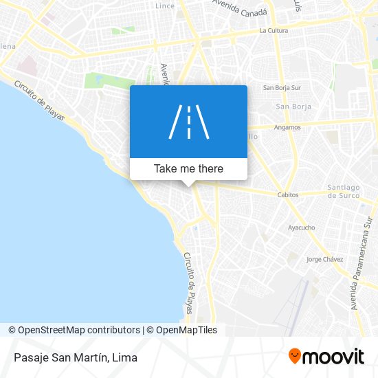 Pasaje San Martín map