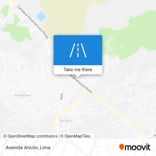 Avenida Ancón map