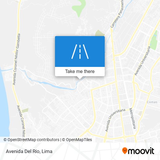 Avenida Del Río map