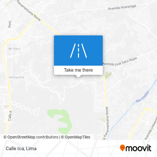 Calle Ica map