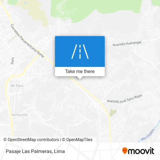 Pasaje Las Palmeras map