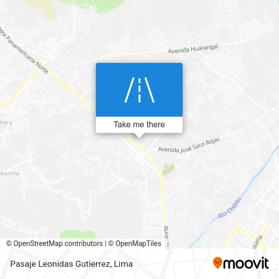 Pasaje Leonidas Gutierrez map