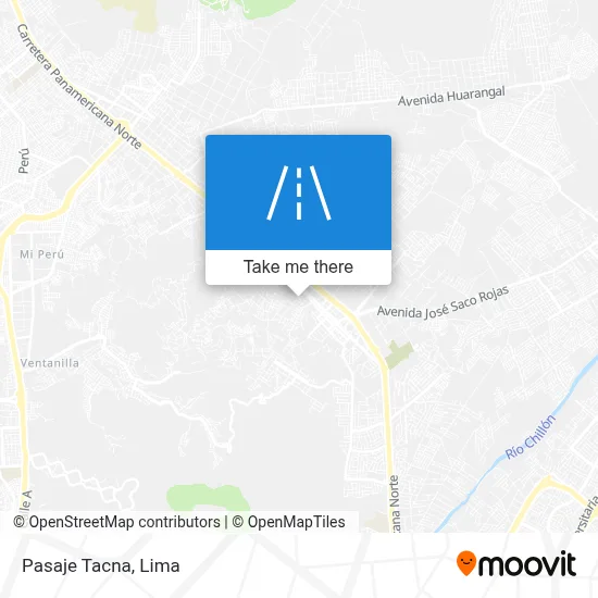 Pasaje Tacna map
