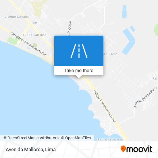 Avenida Mallorca map