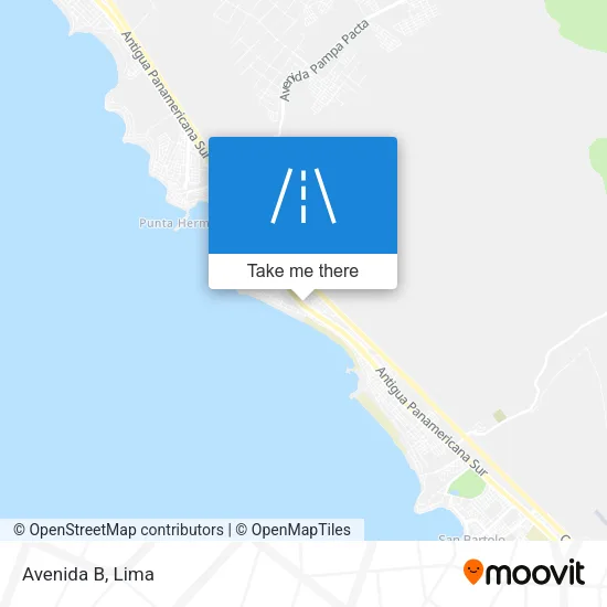 Avenida B map