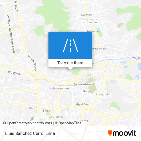 Liuis Sanchez Cerro map