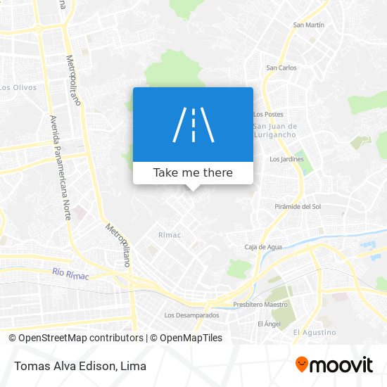 Tomas Alva Edison map