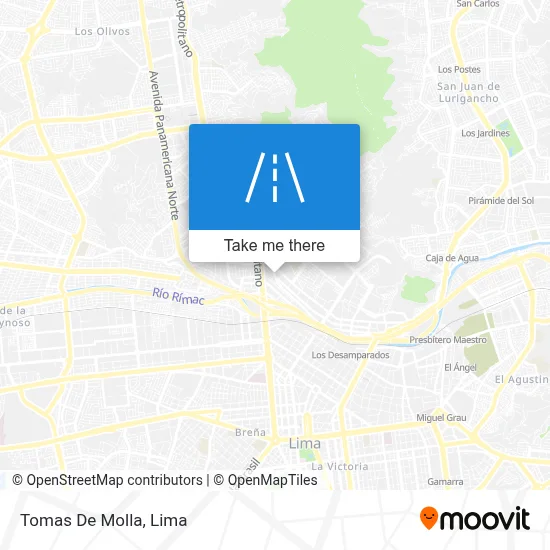 Tomas De Molla map