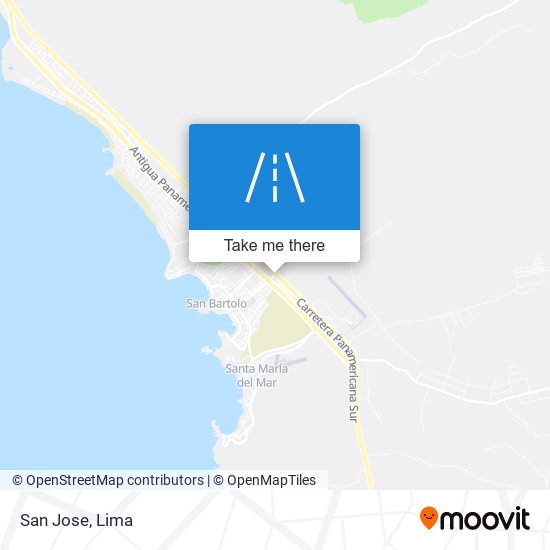 San Jose map