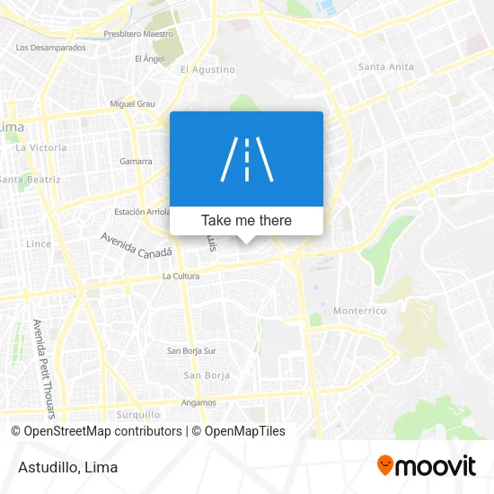 Astudillo map