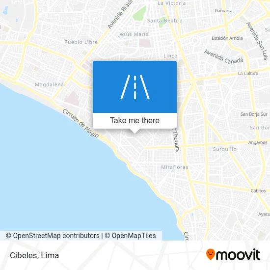 Cibeles map