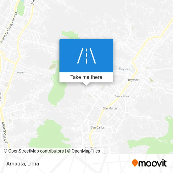 Amauta map