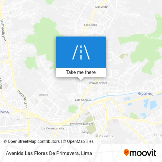 Avenida Las Flores De Primavera map