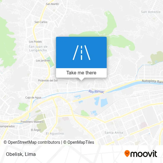 Obelisco map