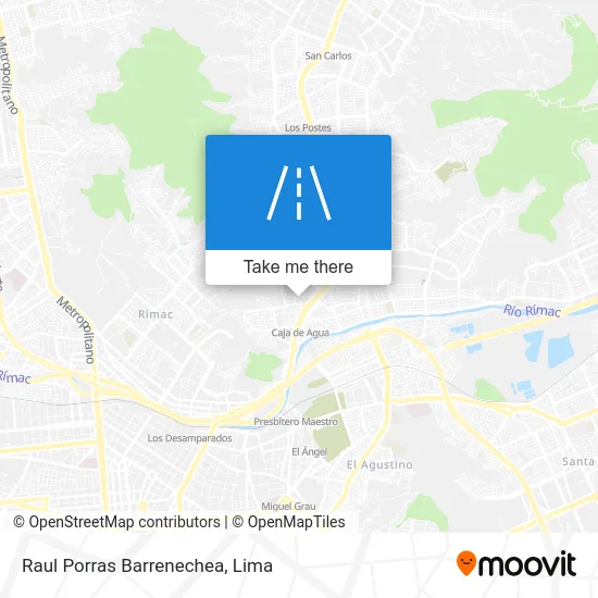 Raul Porras Barrenechea map