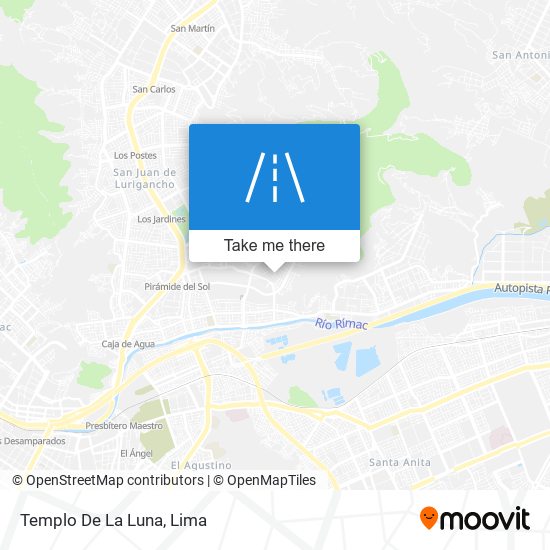 Templo De La Luna map