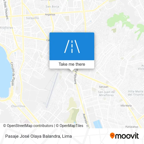 Pasaje José Olaya Balandra map