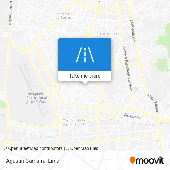 Agustin Gamarra map