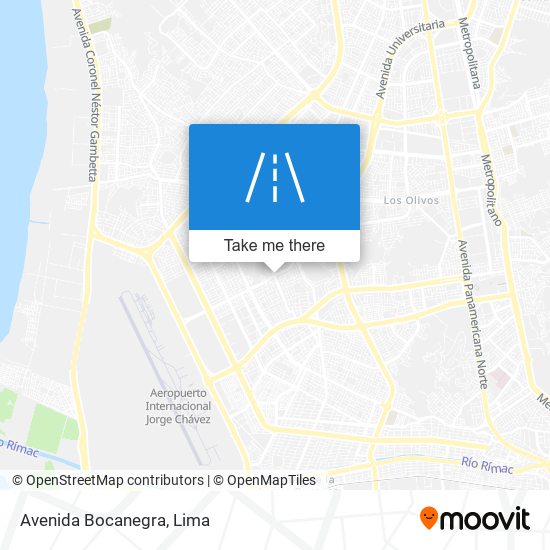 Avenida Bocanegra map