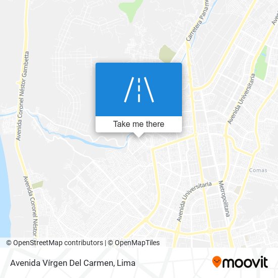 Avenida Vírgen Del Carmen map