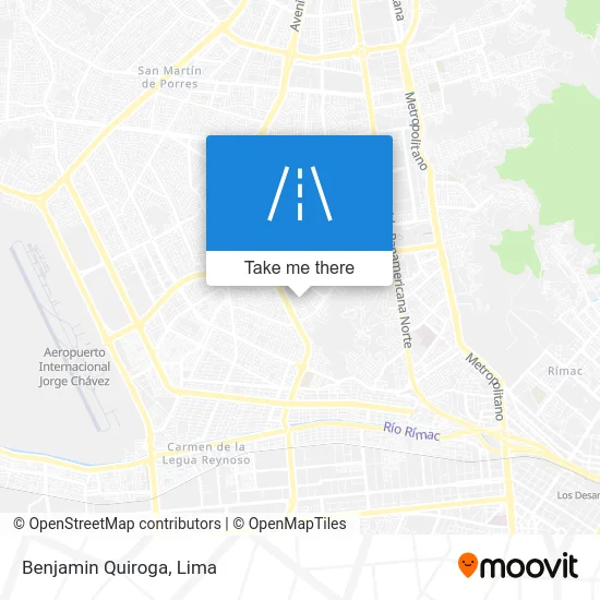 Benjamin Quiroga map