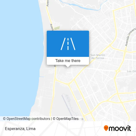 Esperanza map