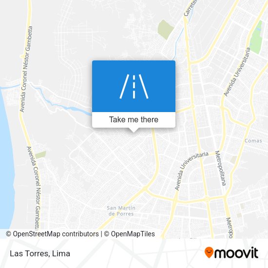 Mapa de Las Torres