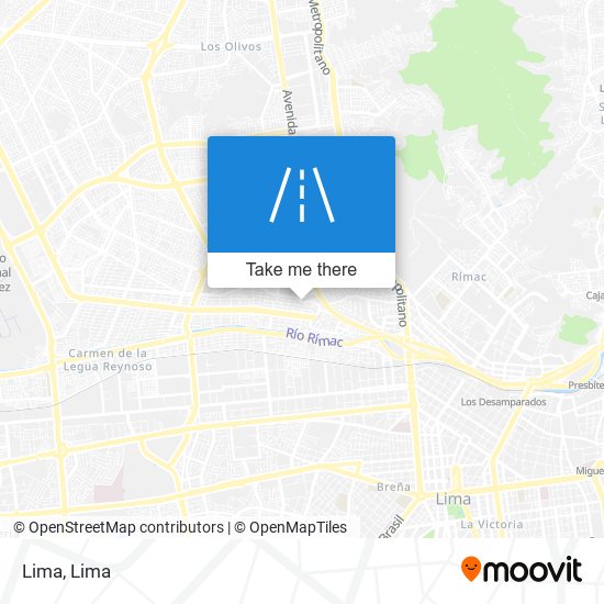 Lima map