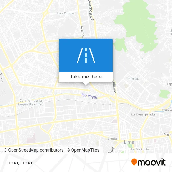 Lima map