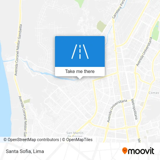 Santa Sofia map