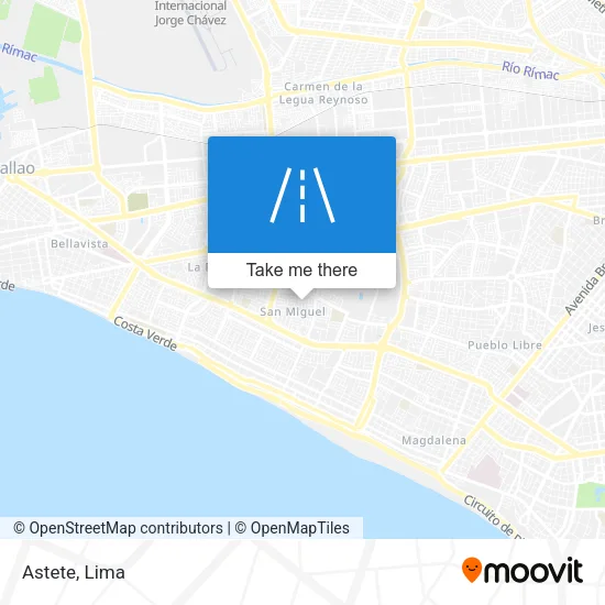 Astete map